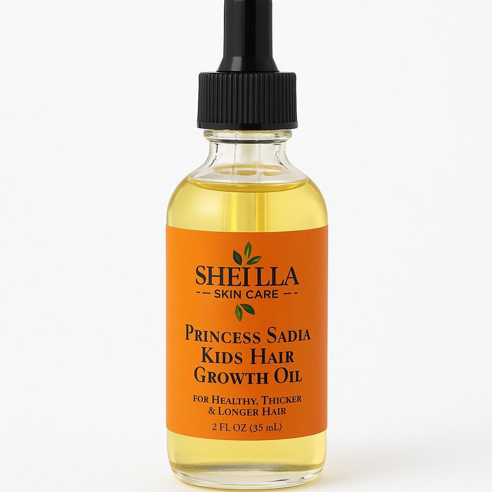 Sheilla Kids Hair Growth Oil - Vibrant Orange